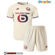 Otroške Nogometnih dresov Lille OSC Gostujoči 2025-26 Kratki rokavi (+ hlače)